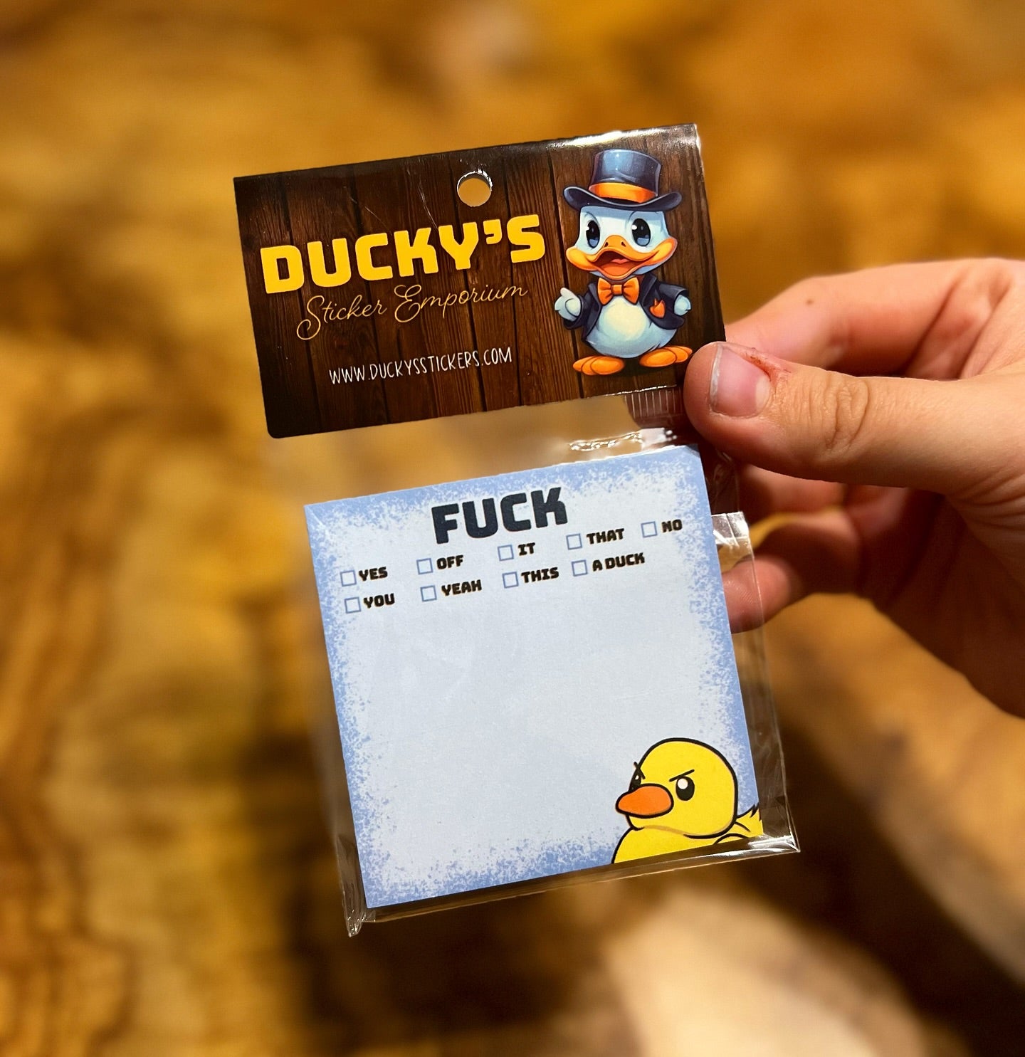 F*ck Duck Sticky Notes